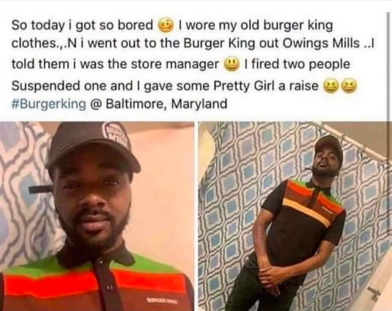 fast food restaurant meme