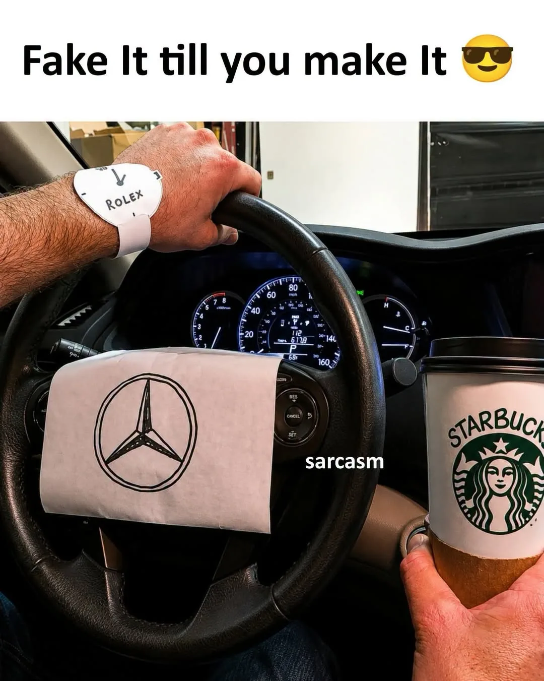 faking it meme