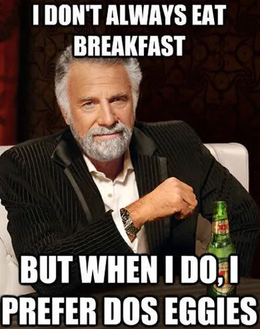 breakfast meme