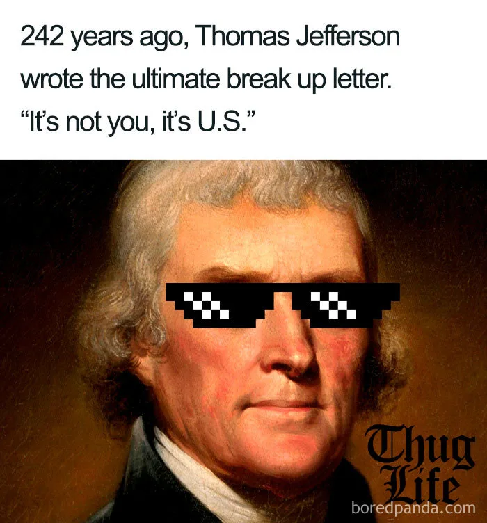 breaking up meme