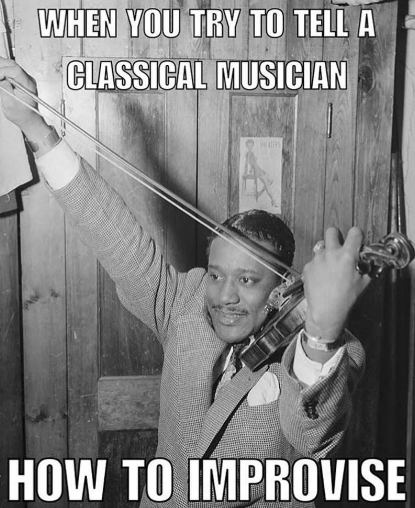improvisation meme