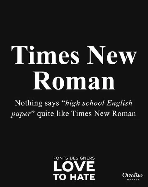 typography meme