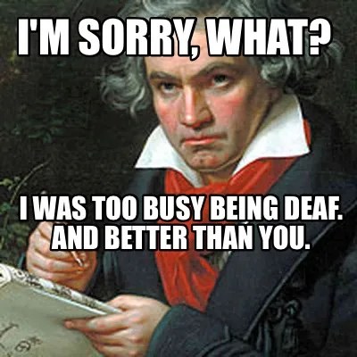 deafness meme
