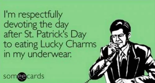 St. Patrick's Day meme