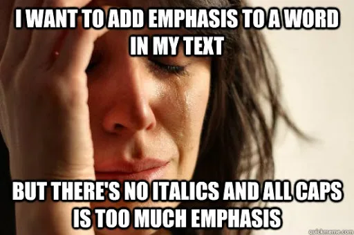 punctuation meme