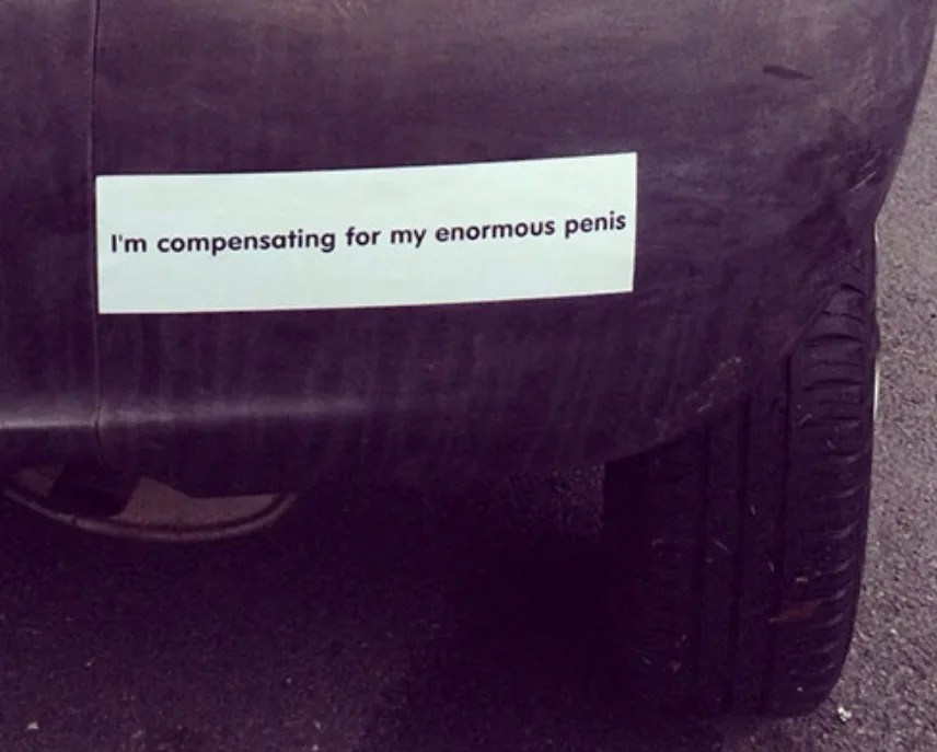 bumper sticker meme