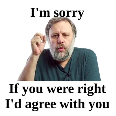 Slavoj Zizek meme