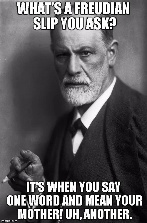 Freudian slip meme