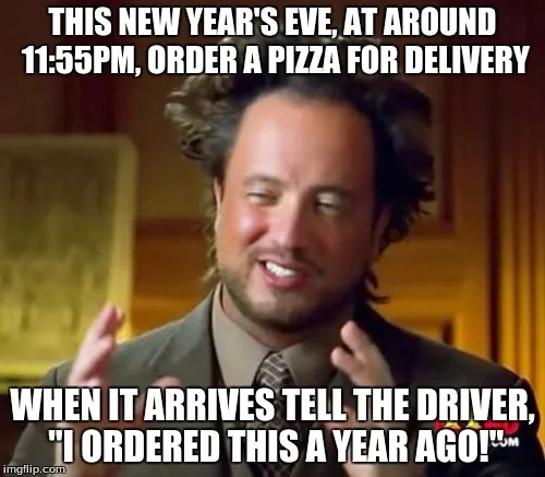 New Year's Eve meme