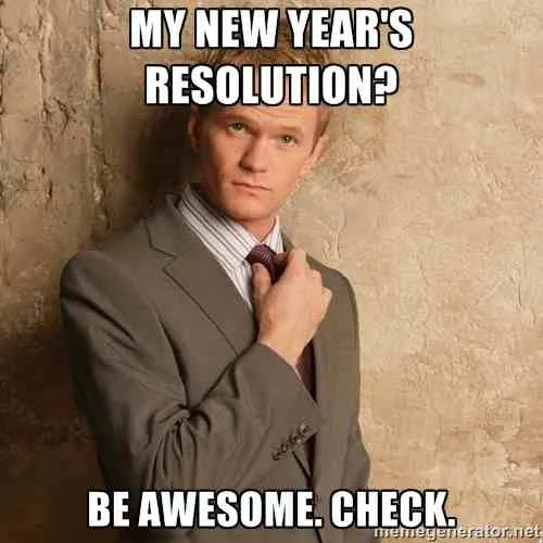 New Year's Eve meme