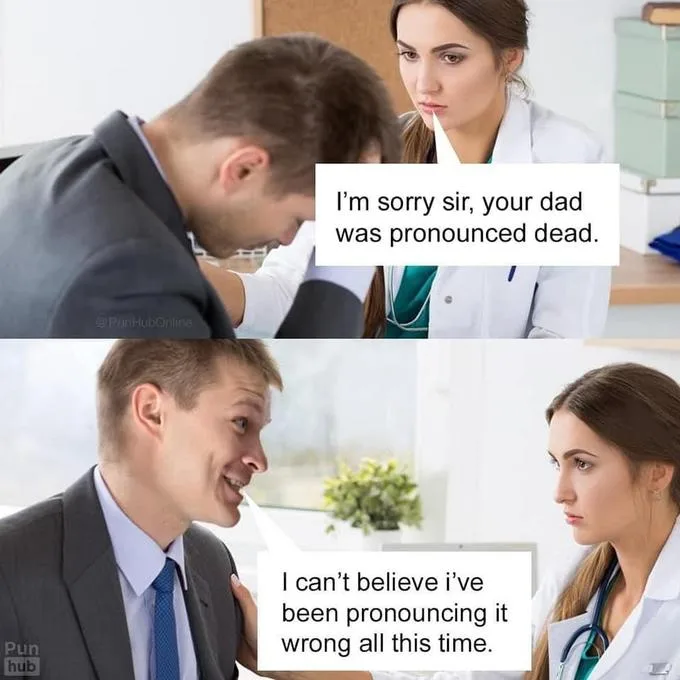 death of the father meme